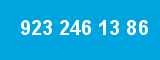 923 246 13 86
